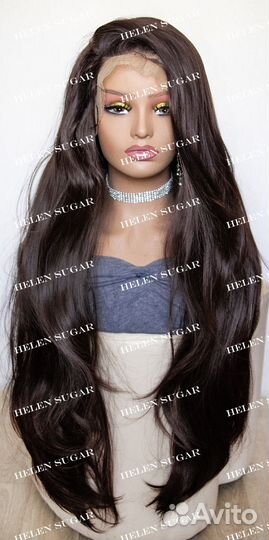 Парик на сетке длинный