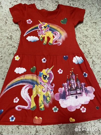 Вещи на девочку 4-6, фото не все