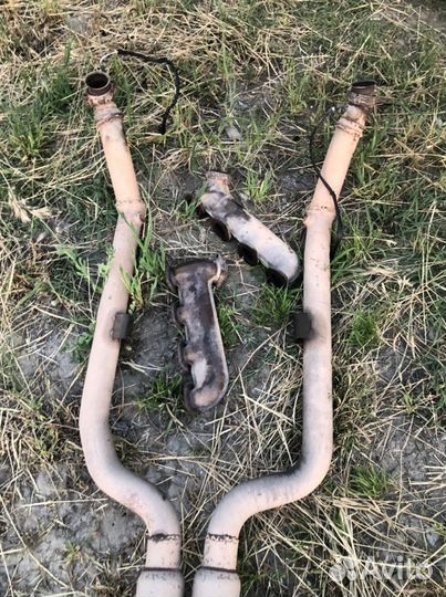 Выхлопная система mercedes amg