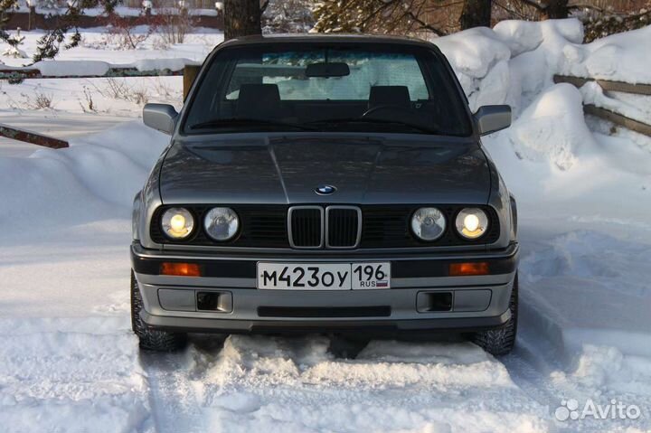 Губа переднего бампера BMW E30 (юбка)