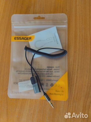 Bluetooth aux адаптер для автомагнитолы