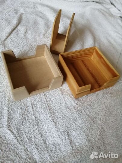 Салфетница из дерева