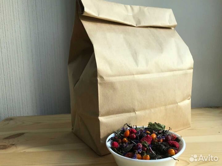 Иван-чай 1кг Ягоды и травы, ресторанный