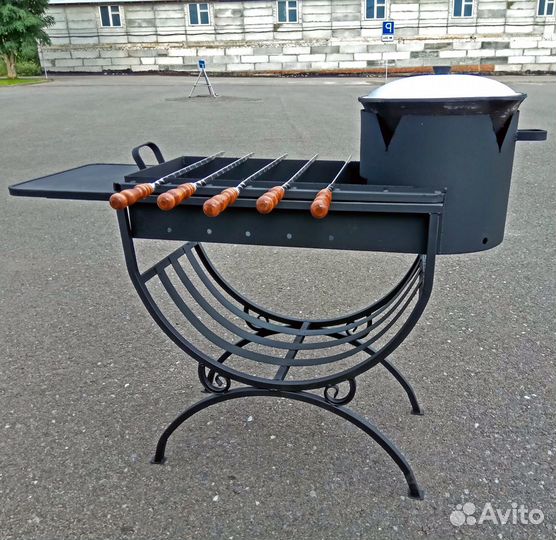 Мангал с подказанником