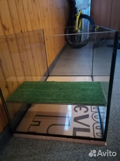 Террариум для красноухой черепахи