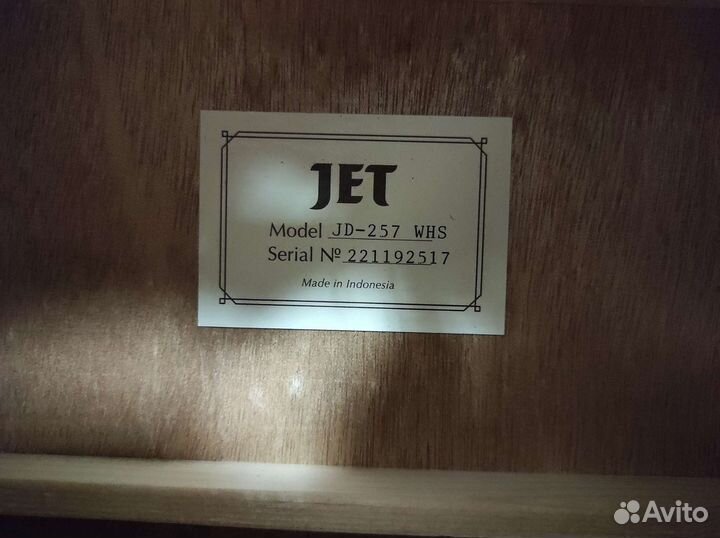 JET JD-257 WHS - акустическая гитара типа дредноут