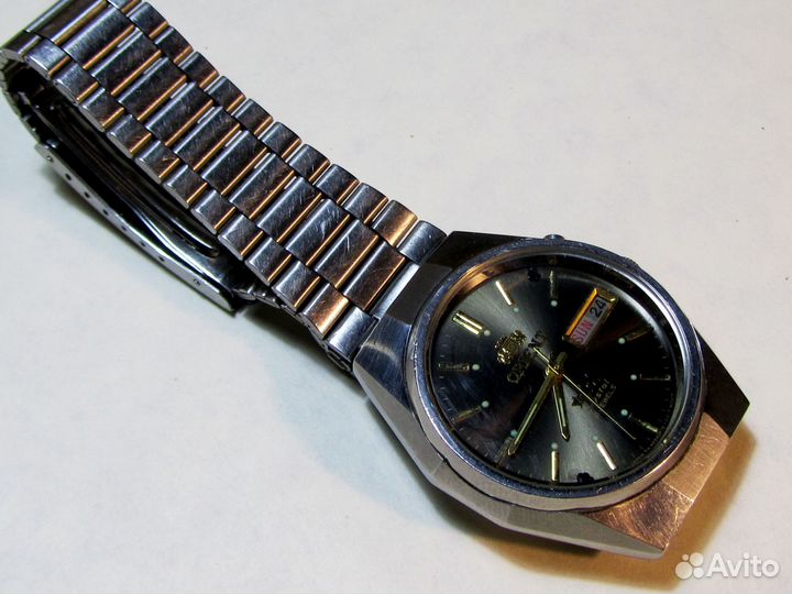 Японские часы Orient automatic, три звезды 21 jev