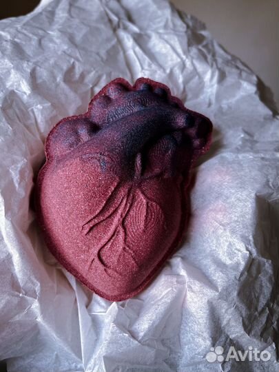 Бомбочка для ванны анатомическое сердце