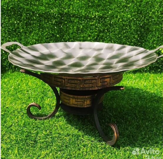 Садж из нержавейки 35-40см