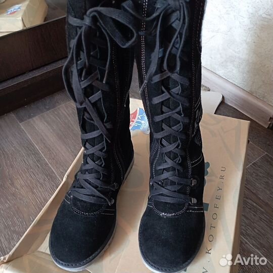 Сапоги зимнии на девочку 33