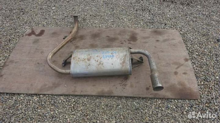 Глушитель Toyota Voltz ZZE136 1ZZ-FE 2002