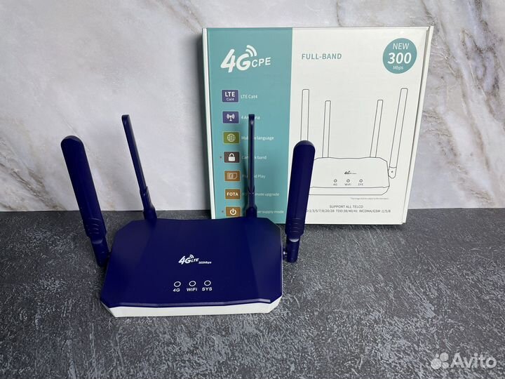Wifi роутер 4g модем с сим картой универсальный