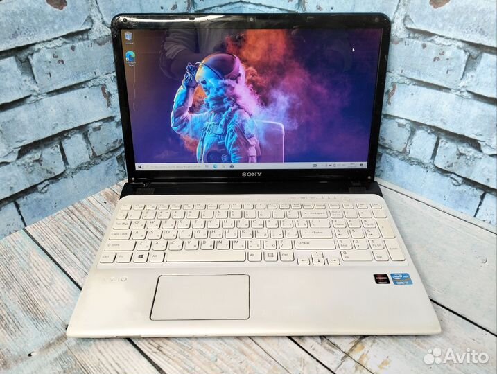 Мощный Sony на i3-3110m/ RAM 10/ SSD