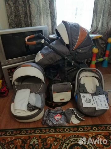 Коляска adamex 3 в 1