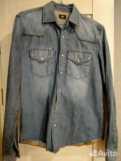 Джинсовая рубашка