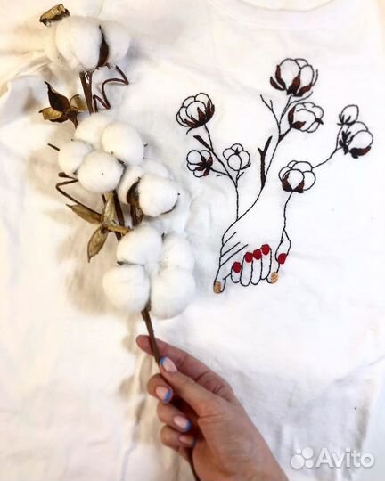 Ручная вышивка на одежде