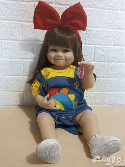 Кукла реборн, девочка 55 см, новая