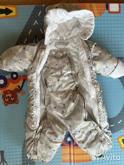 Зимний комбинезон kerry 62 на мальчика и девочку