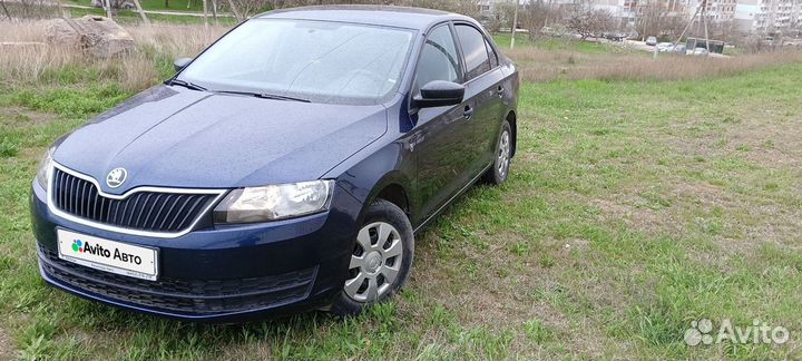 Skoda Rapid 1.6 МТ, 2017, 30 000 км