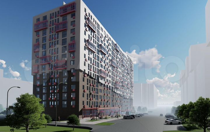 1-к. квартира, 35,3 м², 11/14 эт.