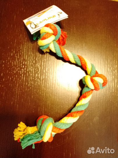 Игрушка для собак Грейфер канатный 3 узла