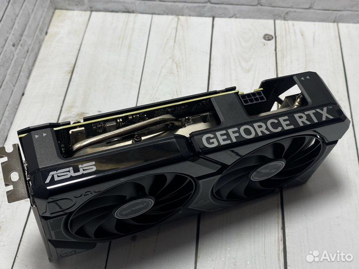 Видеокарта Asus dual-RTX4060TI-O8G б\у