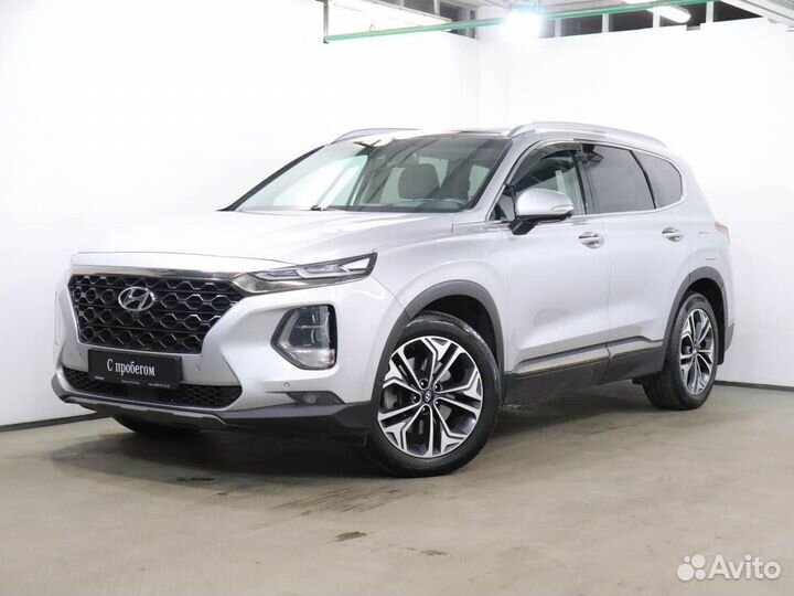 Hyundai Santa Fe 2.2 AT, 2019, 131 000 км