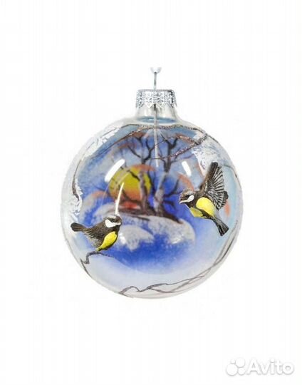 Шар елочный стекло