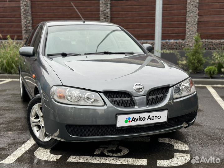 Nissan Almera 1.5 МТ, 2004, 250 000 км