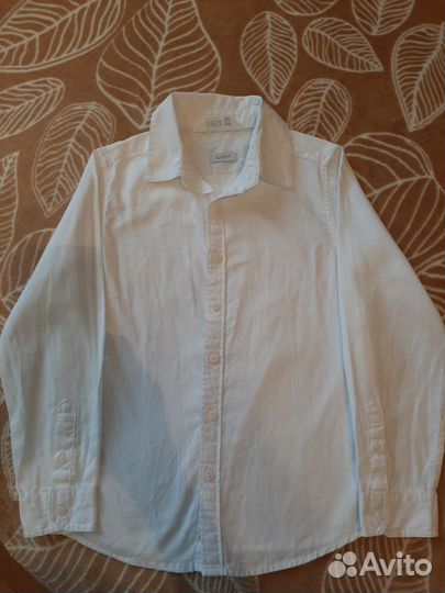 Брюки и рубашка на мальчика 122