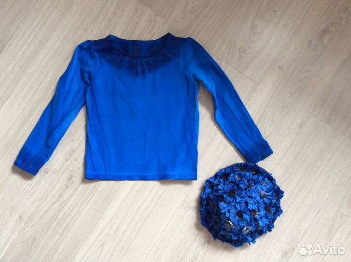 Костюм василька на рост 128 напрокат