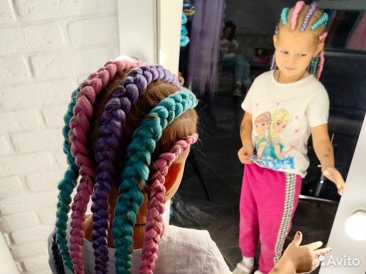 Афрокосы брейды афрохвост зизи кудри