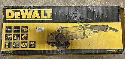 Углошлифовальная машина dewalt DWE4597