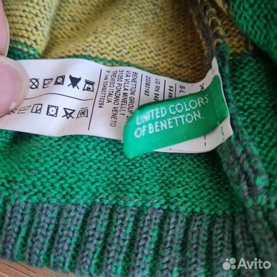 Шапка на мальчика деми 2-3 года benneton