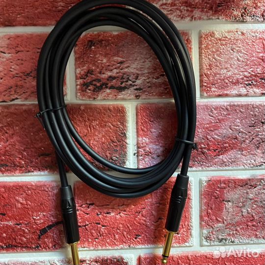 Кабель гитарный GS-6 BLK Canare (Япония), 3 м