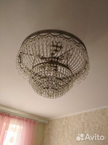 Люстра хрустальная