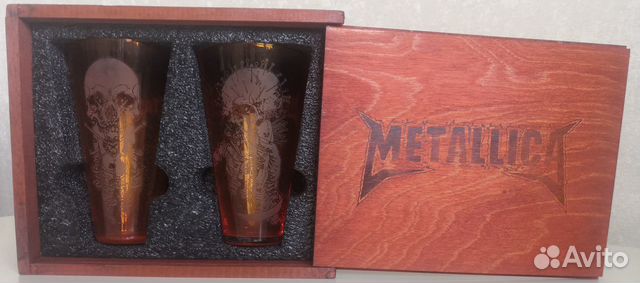 Стаканы Metallica Fixxxer Set, Pushead, Эксклюзив