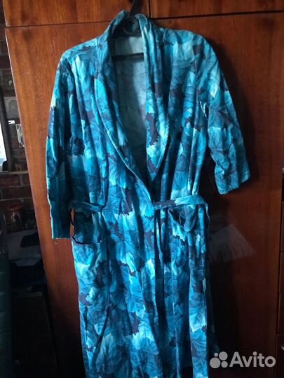 Халат байковый длинный новый