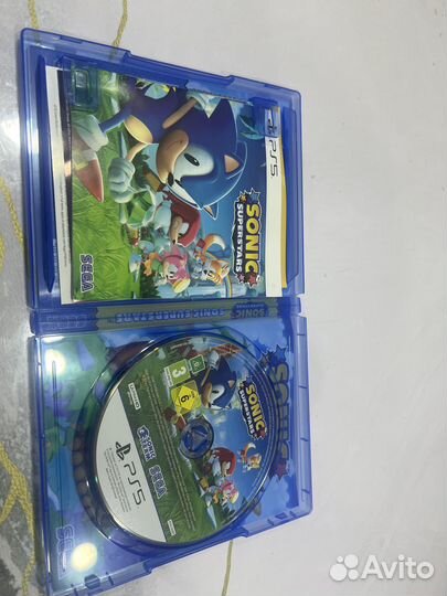 Продам диск sonic superstars PS5