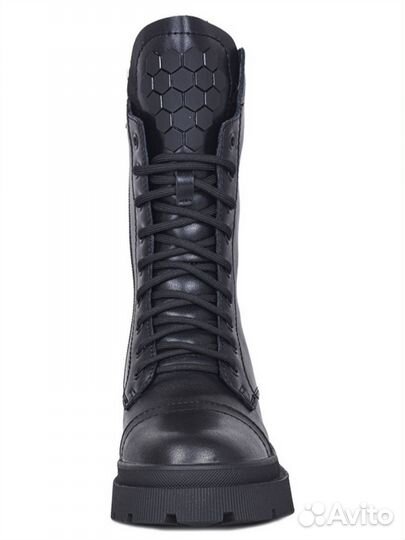 Новые Кожаные зимние ботинки