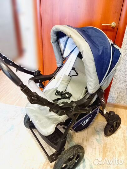 Прогулочная коляска с надувными колесами