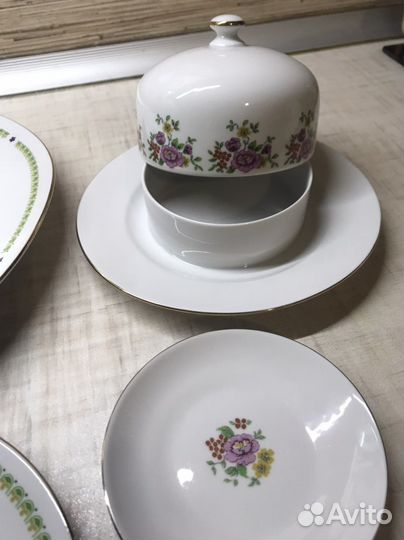 Винтажный чайный сервиз Ильменау 70-х годов