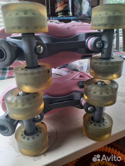 Роликовые коньки детские раздвижные