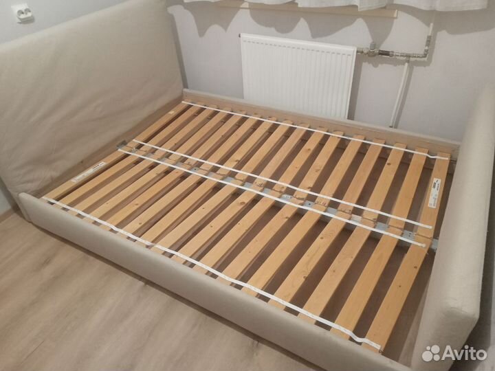 Кровать Икеа с орт.осн, ящиком, матрасом