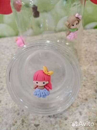 Банка с декором