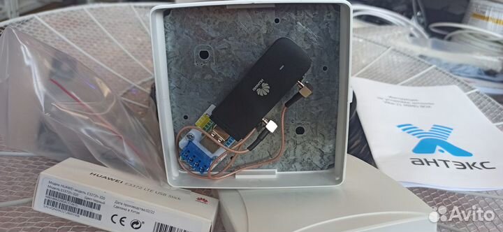 Комплект 4G до 20 км Vika-21 mimo BOX с модемом