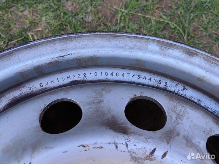 Диск штамповка euro disk r15 4x114.3
