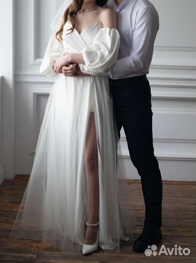 Свадебное платье 38 размер