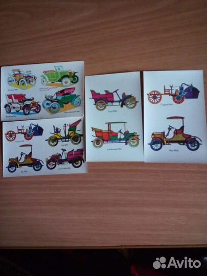 Машинки переводные картинки гдр