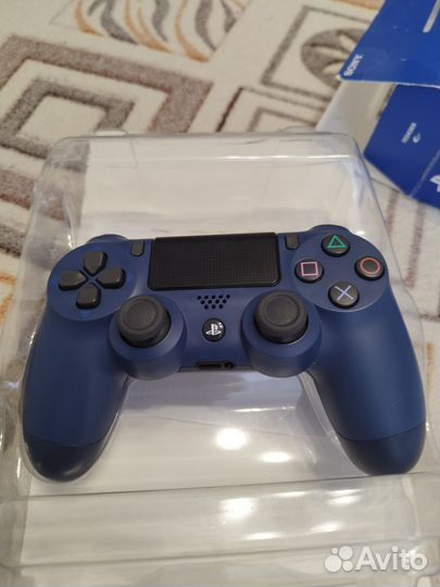 Геймпад PlayStation DualShock 4 (Ver.2) синий